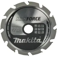 Makita Cirkelzaagblad voor Hout | Makforce | Ø 190mm Asgat 30mm 12T - B-32144