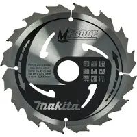 Makita B-31968 Mforce Cirkelzaagblad Voor Hout - 185 X 30 X 16T