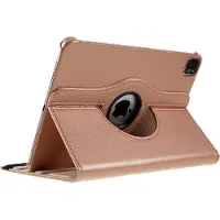 Peachy 360 Rotating bookcase geschikt voor iPad Pro 11 inch (2018 2020 2021 2022) & iPad Air 4 en 5 - rose gold
