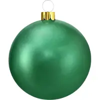 Overige merken Kerstbal opblaasbaar 65 cm groen