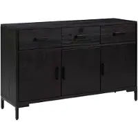 vidaXL Dressoir 110x35x70 cm massief grenenhout zwart