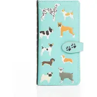 Shagwear Pasjeshouder - Portemonnee Dames - Portefeuille Dames - Kunstleer - DogsDogsDogs (009607Z)
