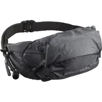 Salomon - Trail / Running rugzakken en riemen - Cross Season Waist Belt Ebony/Black voor Unisex - Grijs