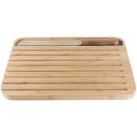 Pebbly Broodplank Pebbly Met Broodmes Naturel 36x26 cm