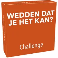 Tactic Wedden Dat Je Het Kan? Challenge! – Bordspel – Familiespel – Partyspel – 3-8 Spelers – Vanaf 10 jaar