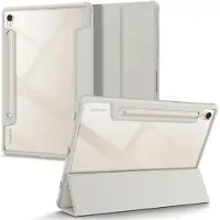 Spigen Ultra Hybrid Pro Bookcase voor de Samsung Galaxy Tab S9 11.0 inch - Grijs