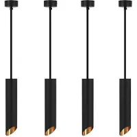Livolo Hanglamp | Zwart met gouden binnenzijde | Luxe LED | Bekijk hier!