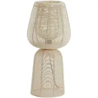 Light & Living Tafellamp Aboso wit Ø 24cm
