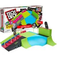 Spin Master Neon Mega Park Tech Deck With 2 Skates Veelkleurig Kinderen