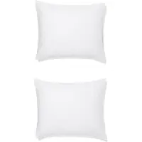 HEMA Kussenslopen 60x70cm katoen wit (wit)