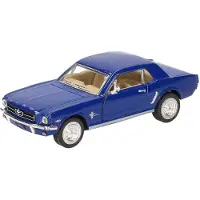 Goki Schaalmodel Ford Mustang 1964 blauw 13 cm - Speelgoed auto's