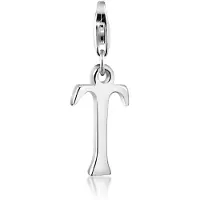 Nenalina - Bedel - Bedeltje Letter Hanger in 925 Sterling Zilver voor alle gangbare Charm- en Bedeldrager - Dames