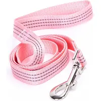 Nobleza Hondenriem - Lengte 120 cm - Roze hondenriem - Hondenriem nylon - Leiband roze - Roze hondenleiband - Riem hond - Honden riem