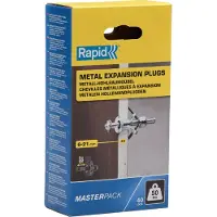 Rapid Hollewandpluggen | Ø13x52 | 6-21 mm plaatdkikte | 50kg draagkracht - 5001567