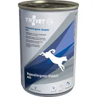Trovet Hypoallergenic RRD met konijn natvoer hond 6 x 400 g