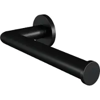 Brauer Toiletrolhouder mat zwart