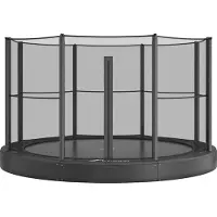 Akrobat Flat to the ground Trampoline Primus Antraciet 430 cm