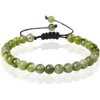 Memphis No.2 Natuursteen Armband Dames - 6mm South Stone