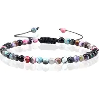 Memphis Fire Armband Natuursteen Kralen - Fire Mix