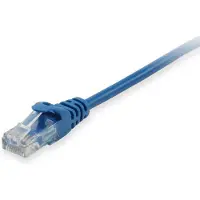 Equip 603038, Patchkabel Cat6A, U/UTP, 2xRJ45, 15.00 meter, blauw, LSZH, verpakt in een polybag