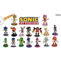 Funky Box Sonic - The Hedgehog - Speelfiguurtjes - 12 stuks - Serie 1 - 3 D Figuurtjes - Speelset