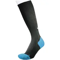 Ultimate Performance Compressiekous - Zwart/Blauw - maat M - schoenmaat 39-42.5