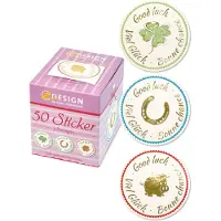 Avery AV-56811 Decosticker Box Veel Geluk 3 Designs