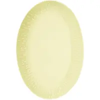Aida Confetti ovaal bord Lemon, 25,5x36 cm