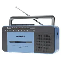 Crosley CT102A - Cassettespeler - Blauw & Grijs