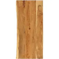 vidaXL Wastafelblad 140x52x2,5 cm massief acaciahout