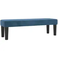Super Merchant | Bank | Donkerblauw 100 x 30 x 30 cm Fluweel