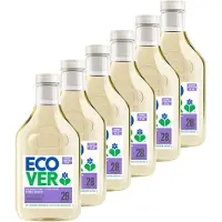 Ecover 6x Vloeibaar Wasmiddel Color Appelbloesem & Freesia 28 Wasbeurten 1,43 liter
