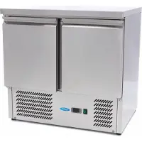 Maxima Koelwerkbank - 257 L - 90 cm - 2 Deuren