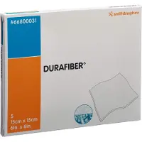 Durafiber Verband 15x15cm 5 St Verband(en)
