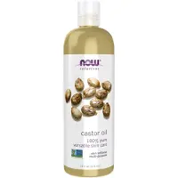 Now , Solutions, Castorolie, 16 fl oz (473 ml)