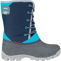 Winter-Grip Snowboot Junior Northern Hiker Donkerblauw Blauw Grijs-Schoenmaat 35 - 36