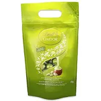 Lindt LINDOR Chocoladeballetjes Pistache zak van 1 kg,