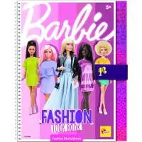 Lisciani barbie sketchbook fashion look book