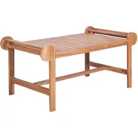 vidaXL Salontafel 100x50x45 cm, massief teakhout