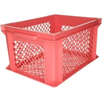 Benson Fietsmand / Opslagmand roze 40 x 30 cm - Fietsmand