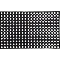 Benson 2x Deurmatten/buitenmatten rubber 50 x 80 cm - Deurmatten