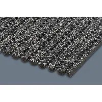Ivol Gravel scrape loper - Antislipmat op rol - Peper & Zout (zwart/wit) - Breedte 120 cm