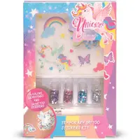 Casuelle Unicorn glitter body tattoo set Make-upgeschenkset