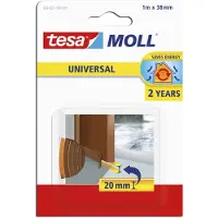 TESA Dorpelstrip | | 1 meter (Schuimprofiel, Zelfklevend, Bruin)