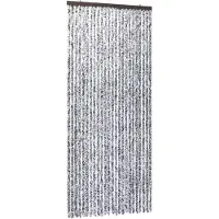 vidaXL Vliegengordijn 100x220 cm chenille bruin en beige