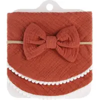 HANDMADE zeverslab - bandana - baby - haarband - set - cadeau - origineel - kraamcadeau - feestdagen - geboorte