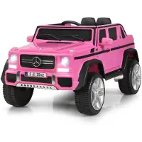 Coast Elektrische kinderauto - Mercedes Benz - tot 8 jaar - Max. 30 kg - Roze