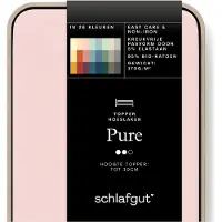 Schlafgut Pure Jersey Topper Hoeslaken S - 90x190 - 100x220 334 Purple Light