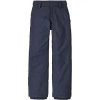 Patagonia - Kinder skibroeken - K's Powder Town Pants New Navy voor Unisex - Kindermaat M - Marine blauw