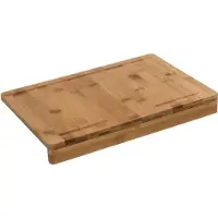 Five Snijplank met stoprand 35 x 24 cm van bamboe hout - Snijplanken